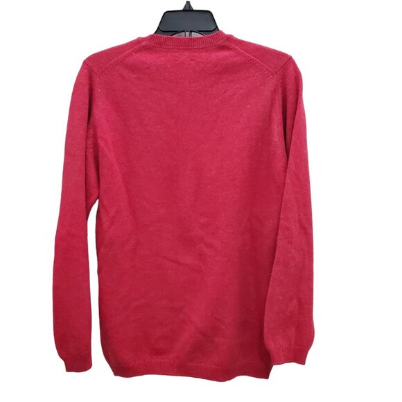 Campbell's of Beauly Men's Vintage Red Wool Angora Sweater Scotland UK‎ 36 / XS - Picture 7 of 7